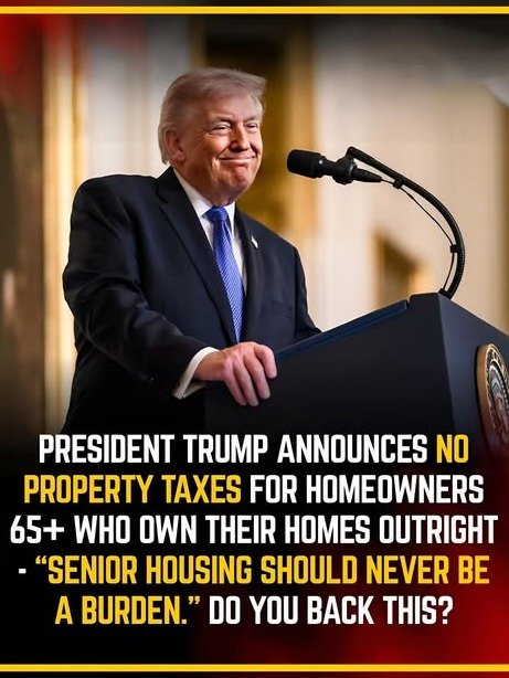 URGENT: Is Your Retirement Savings AT RISK? Trump's Bold Plan Could Slash Your Property Taxes by THOUSANDS!