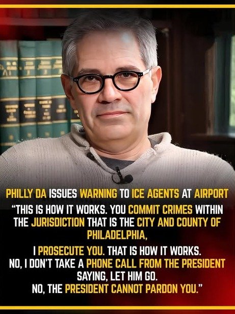 Larry Krasner Just Issued a SHOCKING Warning to Federal Agents at PHL Airport – What Happens Next Could Change Everything!