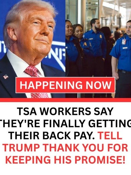 The Nightmare Ends: TSA Workers Finally Get Paid After Weeks of Uncertainty