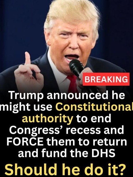 The Forgotten Constitutional Power: How Trump Could Have Forced Congress Back to Work (And Why It Matters Now)