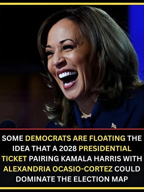 The 2028 Ticket That Could SHOCK the Nation: Are Harris & AOC Teaming Up? Don't Miss What Everyone's Buzzing About!