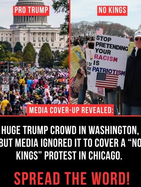 UNBELIEVABLE: Viral Photos Expose a Shocking Media Double Standard in Political Coverage – Are You Seeing the Whole Picture?