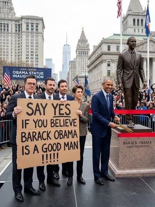 NYC Just Unveiled a Majestic Obama Statue, And Late-Night's Biggest Names Had The MOST Epic Reactions You HAVE To See!