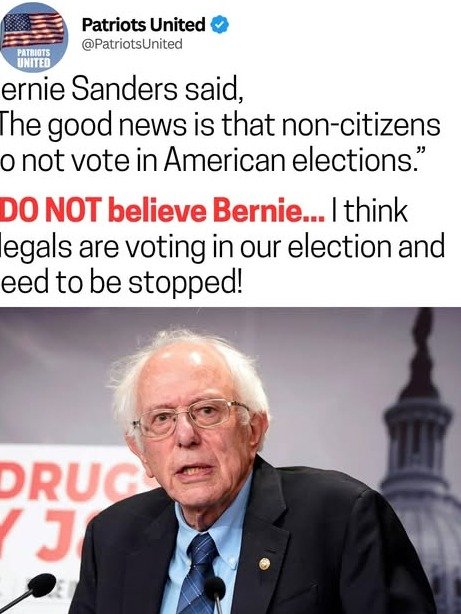 The Unbelievable Truth: Why Bernie Sanders Just Ignited a Firestorm Over Non-Citizen Voting & Election Security!