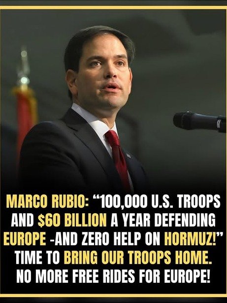 The Alarming Truth: Is America's Massive European Troop Presence Draining Billions? Senator Rubio Demands Answers!