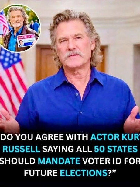 Hollywood Legend Kurt Russell Just Sounded the Alarm on Election Integrity: His Controversial Demand for Voter ID Laws Will Shock You!