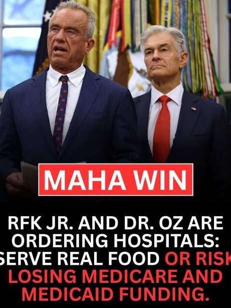 RFK Jr. & Dr. Oz's SHOCKING Hospital Food Ultimatum: Is This The End of Bland Hospital Meals As We Know It?